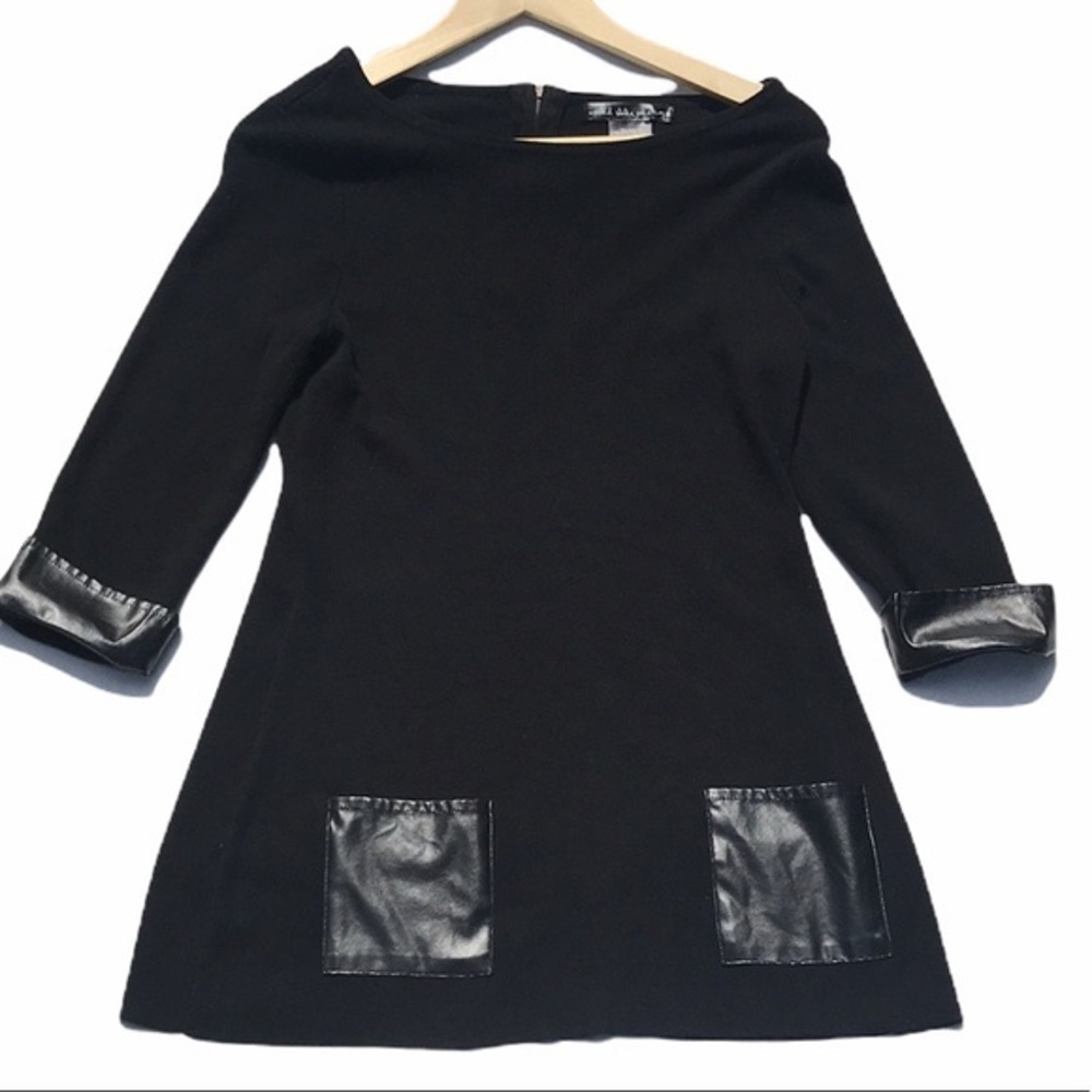 United States Sweaters Black Tunic Sweater‎ Pockets